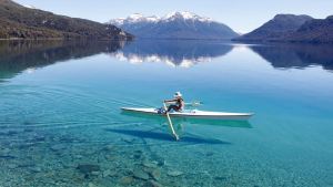 Este finde de carnaval, descubrí la playa más linda de la cordillera en Villa Traful