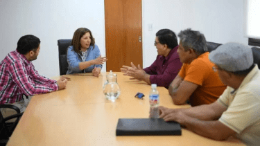 Esta reunión ocurrió el año pasado, señalaron desde el gobierno. Foto gentileza