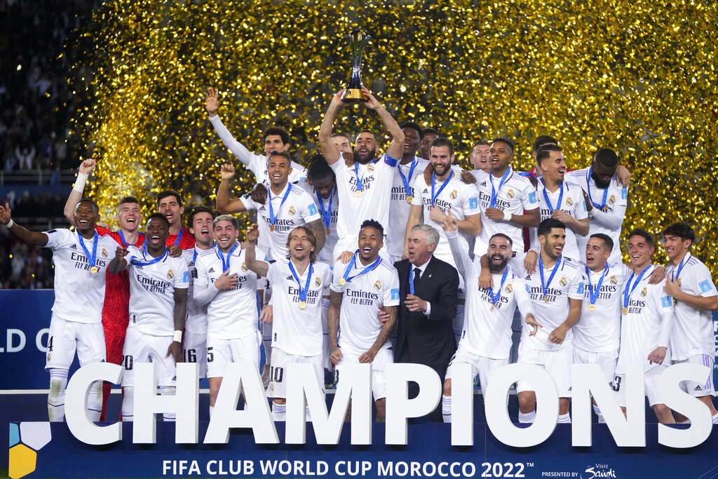 Real Madrid no dejó en duda que es el mejor equipo del mundo. (AP Photo/Manu Fernandez)