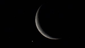La luna se «comió» a Júpiter en el cielo de Neuquén y Río Negro
