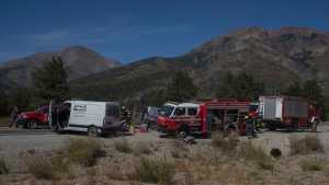 Choque en Ruta 40: el herido internado en Bariloche tiene pronóstico reservado