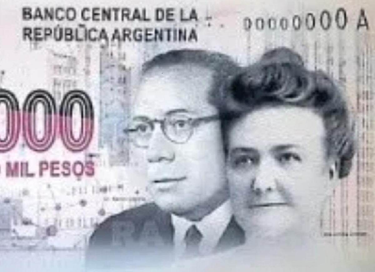 El Banco Central aprobó hoy la emisión de un nuevo billete de $2000. 