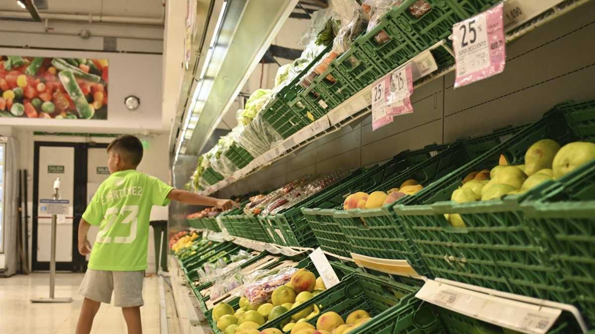 Inflación sin freno: alimentos y bebidas escalaron un 1,6% en la primera semana de septiembre. Foto: Florencia Salto.