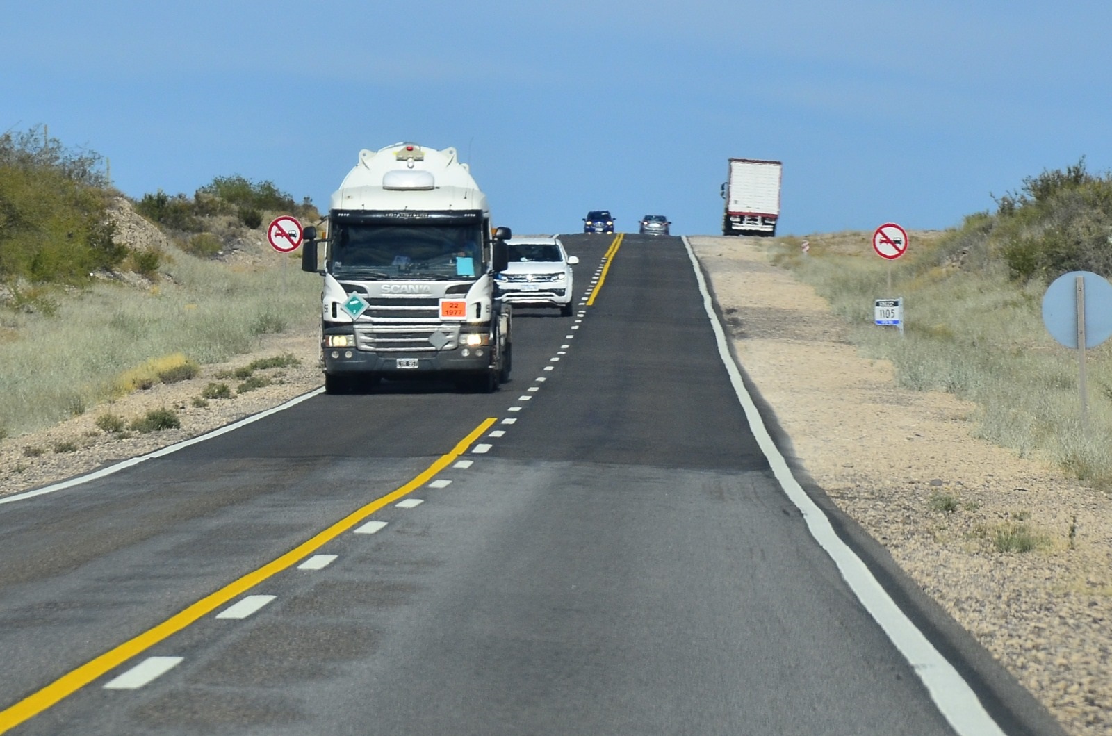 Desde el gobierno nacional destacaron que la nueva traza de la Ruta 22 canalizará el tránsito pesado que va a Vaca Muerta.
