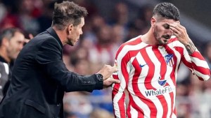Rodrigo De Paul sufrió un desgarro y se perderá un partido clave con el Atlético Madrid