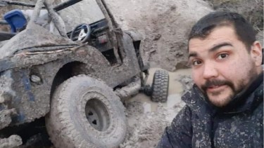 Diego Alejandro Barría, el joven desaparecido en la costa del sur de Chubut.  