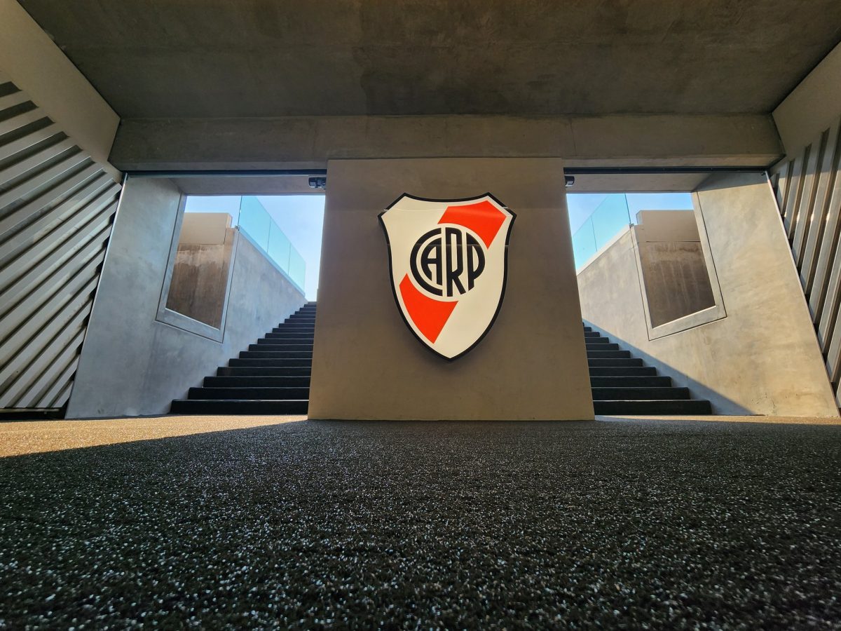 River mostró cómo se ve el nuevo túnel en el estadio Más Monumental ...