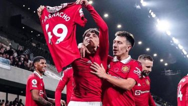 El United de Garnacho y Martínez visita a Barcelona.