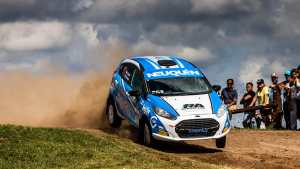 González pelea adelante en el estreno del Rally Argentino