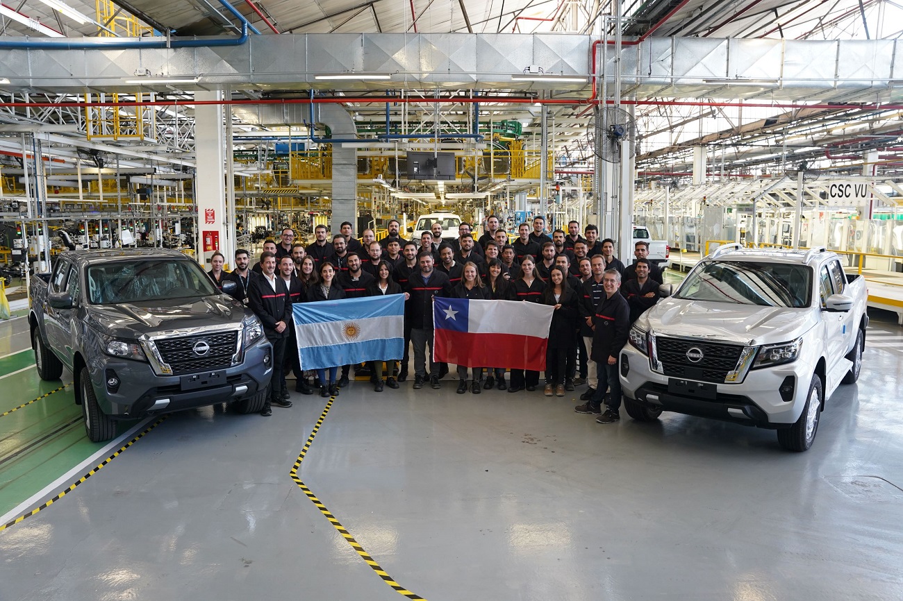 Nissan Argentina comienza a exportar a Chile.