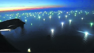 La pesca ilegal vacía el Atlántico Sur argentino