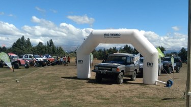 A las 17:30 Hs, se realizará la largada simbólica en Dina Huapi. Foto: gentileza. 