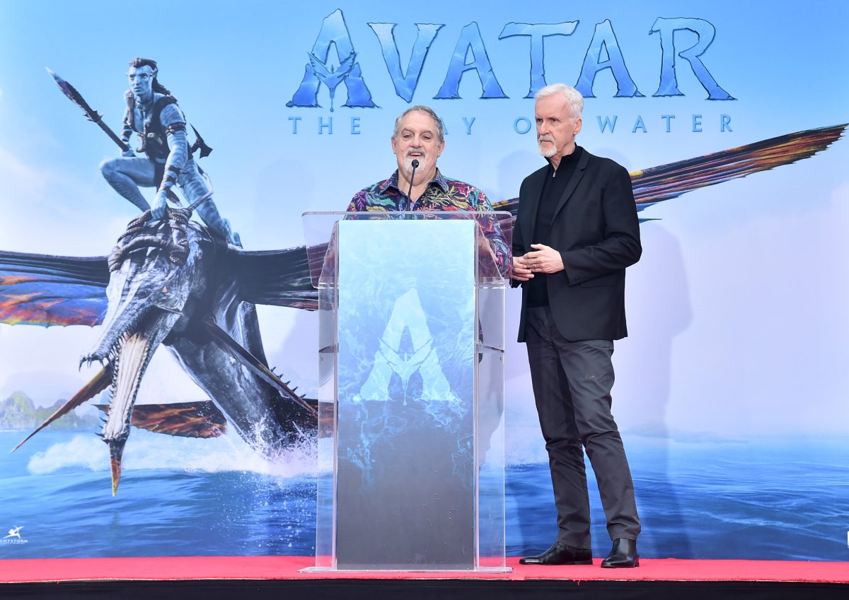 John Landau y James Cameron, la sociedad creativa que viene trabajando desde "Titanic" (1997) y que lleva adelante la saga "Avatar".