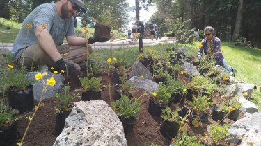 Cervecería de Bariloche suma la experiencia de cultivar plantas nativas en su predio: para imitar