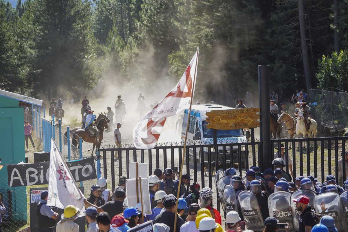 Las agresiones en el camino Tacuifí se produjeron el 1 de febrero pasado. Archivo/ Télam
