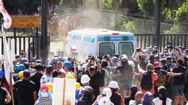 Agresión a manifestantes en el camino Tacuifí: hubo acuerdo y cuatro acusados no irán a juicio