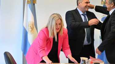 Mazieres, el día que juró como presidente del Consejo. Hoy, el organismo no existe. (Archivo/Florencia Salto)