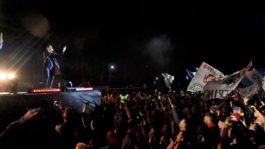 Ciro y los Persas cerraron la primer noche. Foto: Juan Thomes