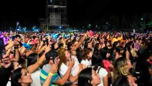 Postales de la noche de cumbia y cuarteto en la Fiesta de la Manzana 2023