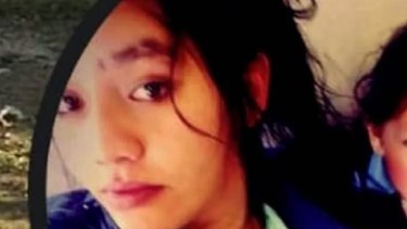 Micaela Ortellado, la mujer que manejaba la camioneta del empresario asesinado. 