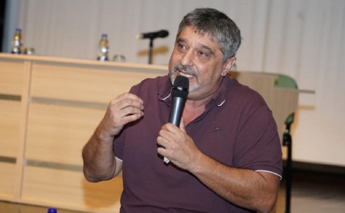 El sindicalista Carlos Ortega, señalado por Graciela Camaño como el autor de los escraches.
