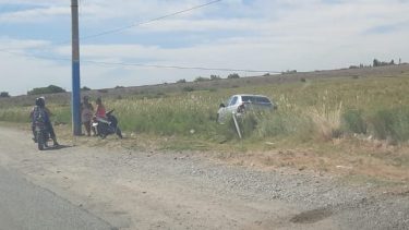 El hombre iba a bordo de un Chevrolet Astra. Foto gentileza