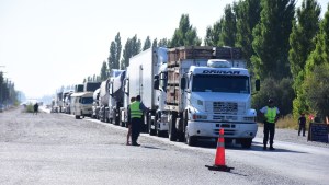Ruta 22: retirados volvieron a cortar el tránsito por octavo día consecutivo, en Cervantes