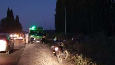 El hombre no sufrió lesiones de gravedad. Foto Rodrigo Sandoval