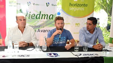 el organizador de la prueba, Juan Manuel Asconapé, dio detalles de la competencia. Foto: Marcelo Ochoa.
