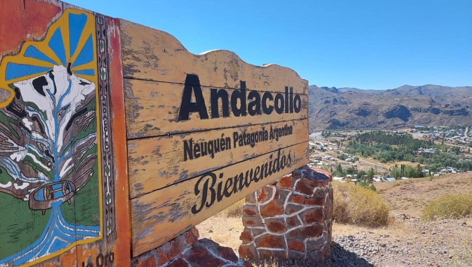 Andacollo, una de las localidades del norte de Neuquén. Foto: Archivo