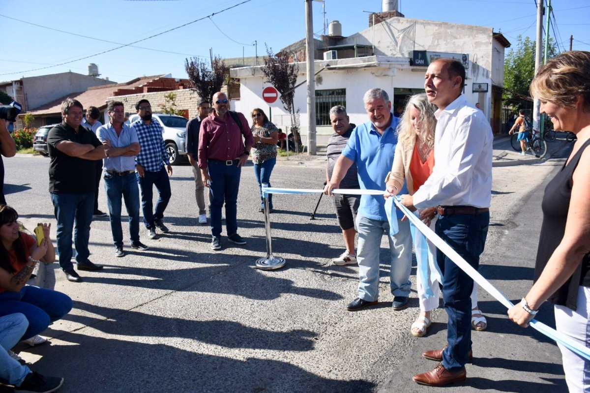 El intendente Mariano Gaido de licencia participa activamente de las actividades oficiales agendadas por el municipio (foto Matías Subat)