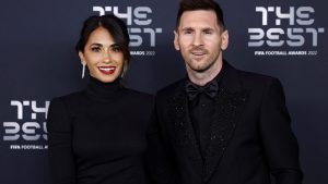 Así llegaron Lionel Messi y Antonella Rocuzzo a la gala de los Premios The Best