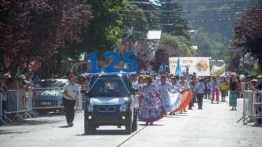 Desfile aniversario San Martín de los Andes, febrero 2023. Foto: Patricio Rodríguez