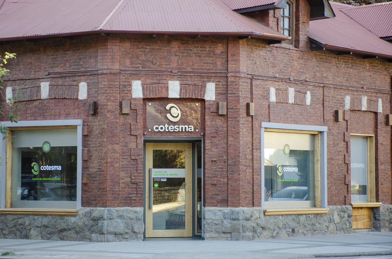 Las oficinas de Cotesma en San Martín de los Andes.