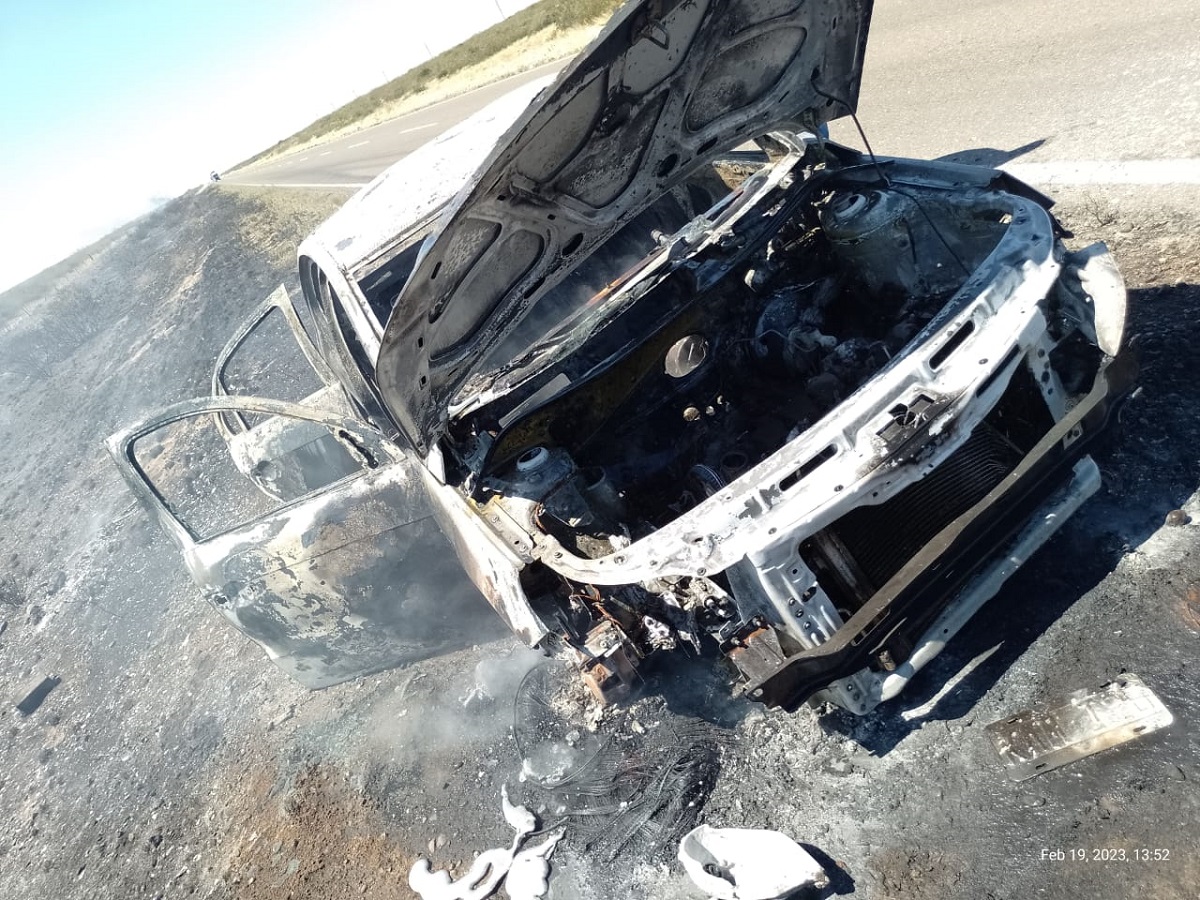 El auto era de una familia de Neuquén. Foto: https://7enpunto.com