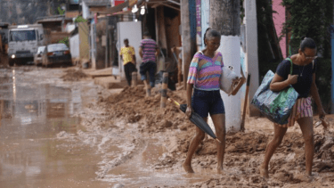 Brasil registró precipitaciones históricas. Foto: NA