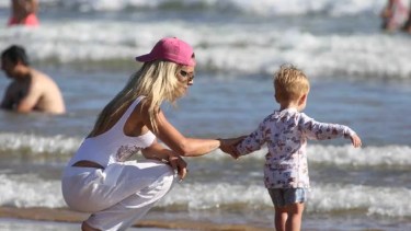 Camila Homs compartió parte de su verano con los hijos de Rodrigo De Paul.-