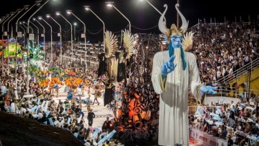 Gualeguaychu será uno de los epicentros de las celebraciones por el feriado de carnaval en Argentina. 