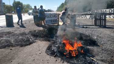 Corte de Ruta 22 en Cervantes: la medida será por tiempo indeterminado