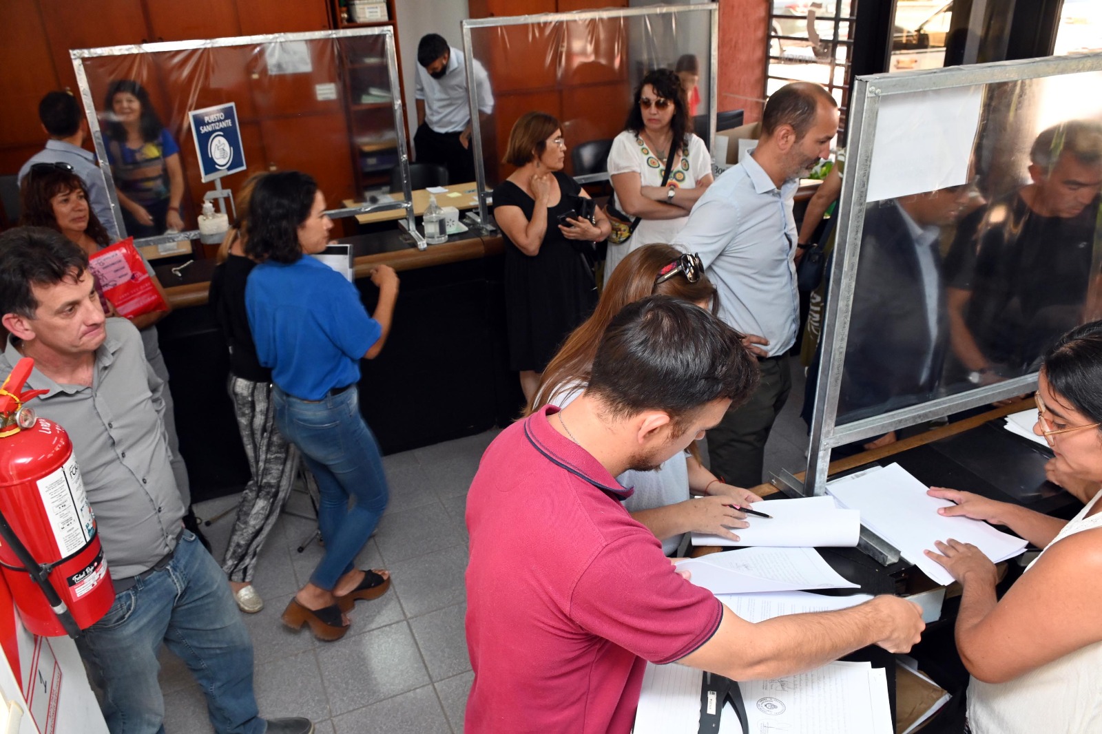 El jueves cerró el registro de candidatos. La Justicia electoral concluyó ayer con el plazo de revisión del padrón provisorio. Foto: Marcelo Ochoa.