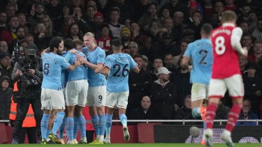 Manchester City jugó mejor que su rival y lo derrotó a domicilio. 