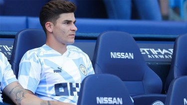 Julián apenas disputó tres minutos en los últimos tres partidos del City.