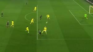Video: el tremendo primer gol de Di María para la Juventus en su hat trick ante Nantes