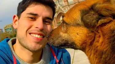 Federico Borstelmann es el creador de la app para reportar mascotas perdidas. (Foto gentileza)