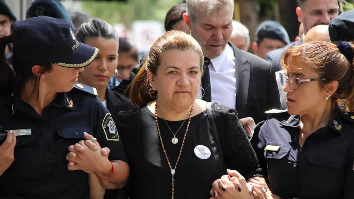 Graciela Sosa, la mamá de Fernando Báez Sosa publicó un video una emotiva dedicatoria a un mes de que se conoció la sentencia en el juicio por el crimen de su hijo. Foto archivo. 