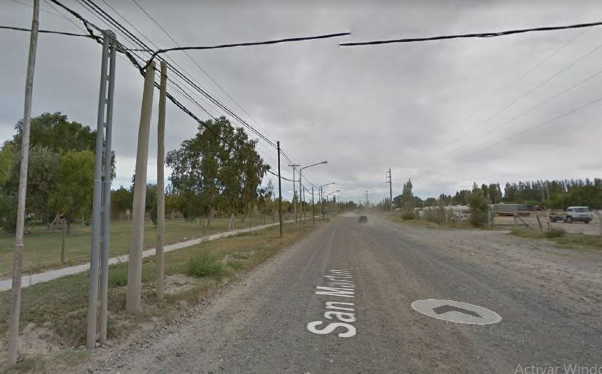Era buscada desde el sábado en Neuquén. Foto: Captura Street View