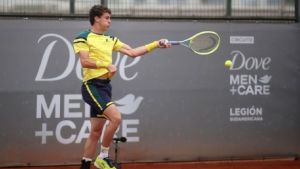 JM Cerúndolo sacó adelante su debut en el ATP 250 de Santiago