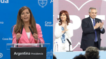 Imagen de La portavoz presidencial negó internas en el Frente de Todos: «Ni Alberto ni Cristina son candidatos»