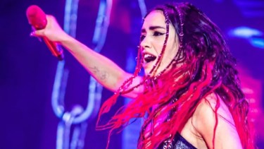 Lali se presenta este miércoles en la Fiesta de la Confluencia de Neuquén. (Instagram)