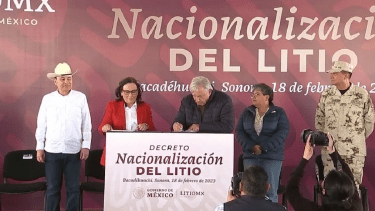 El gobierno mexicano ha invitado a países productores de litio y a empresas a participar en el Plan Sonora. Foto Archivo.